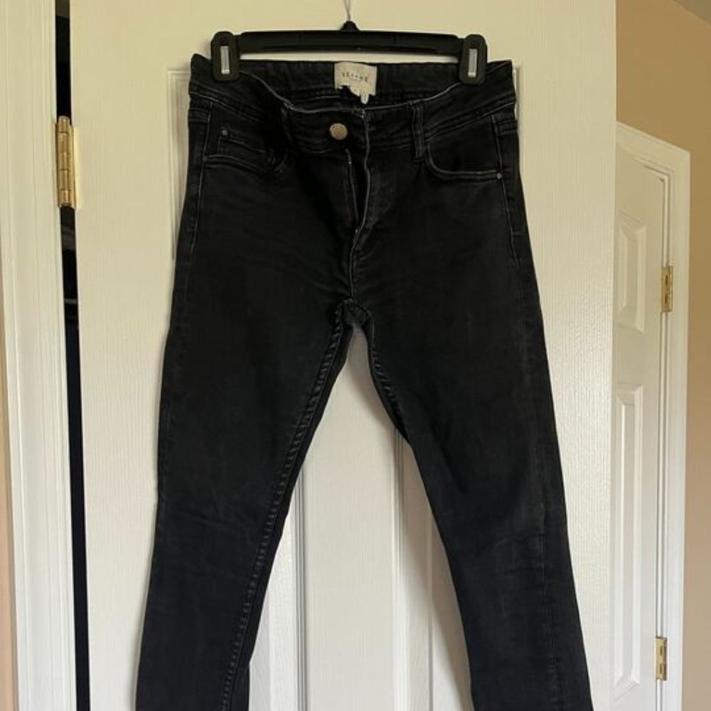 Sezane - Le Slim Parfait Jeans - Black Size 27